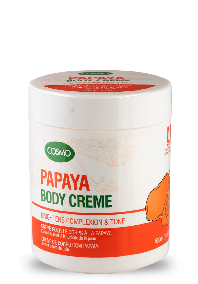 Papaya Body Creme 500ml Cosmo