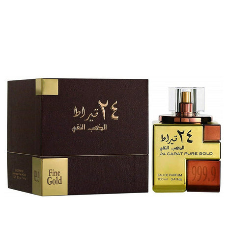 24 Carat Pure Gold Edp 100ml By Lattafa (Promotion 3 For 2)