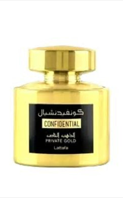 Confidential Private Gold Lattafa 100ml EDP Unisex