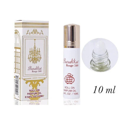 Barakkat Rouge 540 10ml Oil By Fragrance World (Promotion 3 For 2)