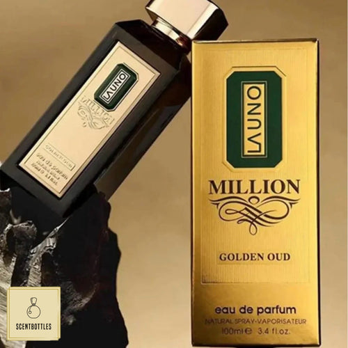 Fragrance World Launo Million Golden Oud 100ml EDP (Male) (Promotion 3 For 2)