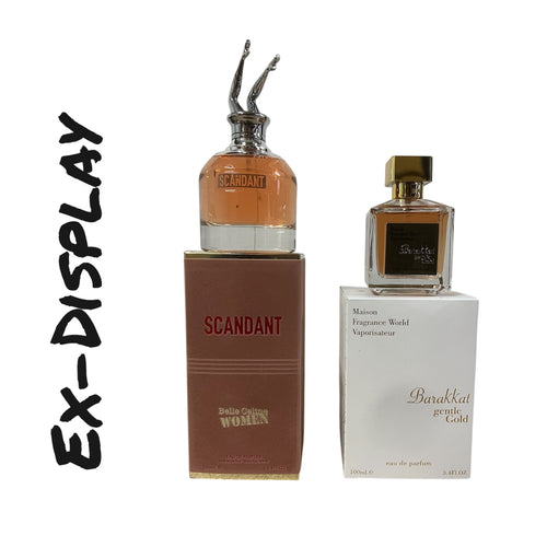 Bundle A - Scandant Belle Celine Women 100ml & B Gentle Gold 100ml RRP 37.98
