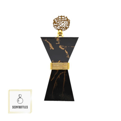 Black Marble Design Metal Incense  Burner By ScentBottles
