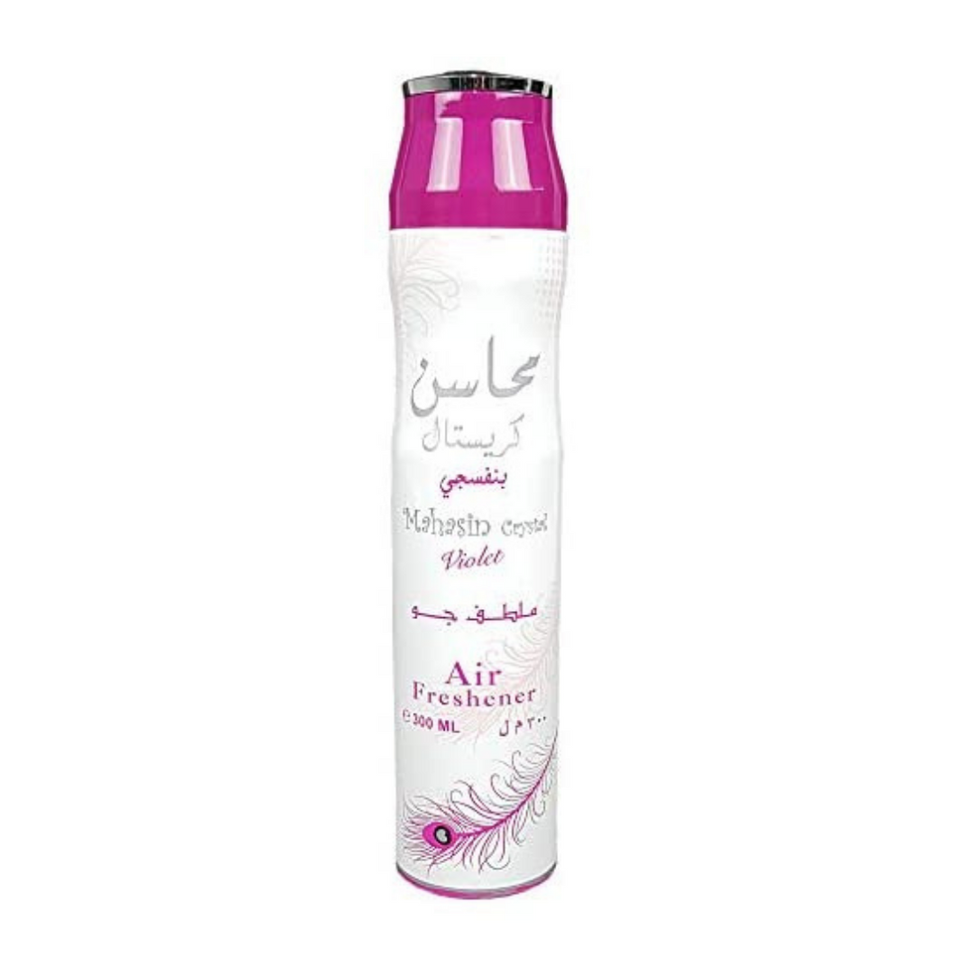 Mahasin Crystal Violet Air Freshener 300ml By Lattafa