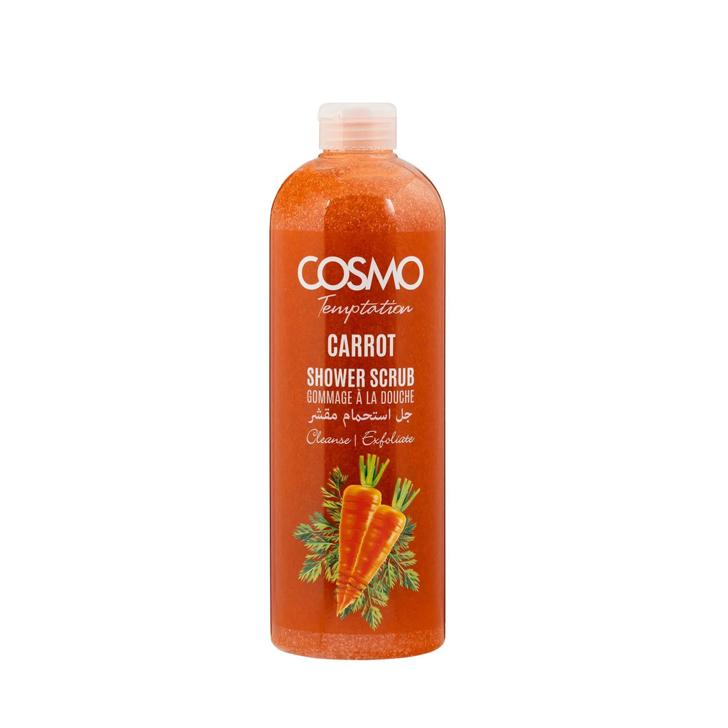 Carrot 1000ml Shower Scrub By Cosmo