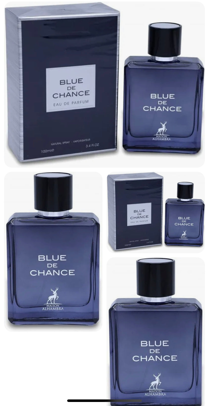 Blue de Chance by Maison Alhambra for Men